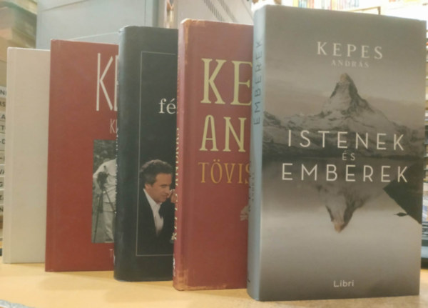 Kepes András: 5 db Kepes András: Istenek és emberek;Tövispuszta; Matt a férfiaknak; Kepes krónika történetek; Kepes krónika beszélgetések antikvár