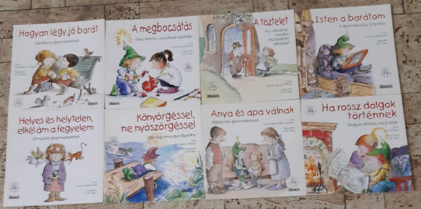 Adams - Engelhardt - Morrow - O'Neal - Mundy - Mendez-Aponte -: Hogyan légy jó barát + Helyes és helytelen, elkél ám a fegyelem + A megbocsátás okos döntés, szívednek felüdülés + A tisztelet + Isten a barátom + Könyörgéssel, ne nyöszörgéssel + Anya ​és apa válnak + Ha rossz dolgok történnek antikvár