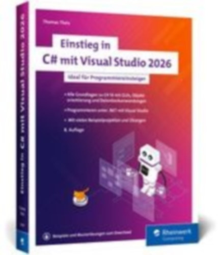 Theis, Thomas: Einstieg in C# mit Visual Studio 2026 idegen