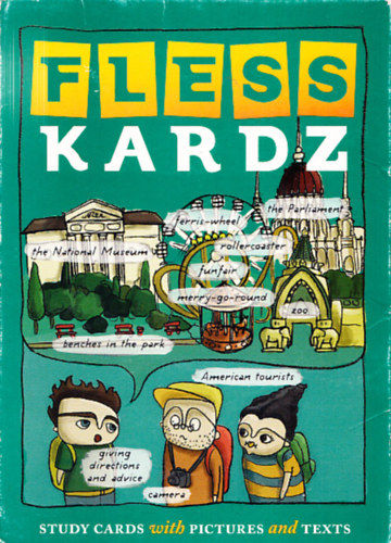 Fless cardz - Study cards with pictures and texts antikvár