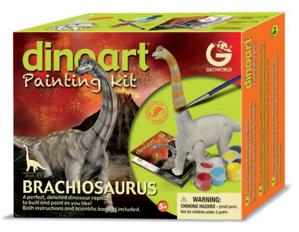 Brachiosaurus<br />Dinófestő készlet, 20 cm 