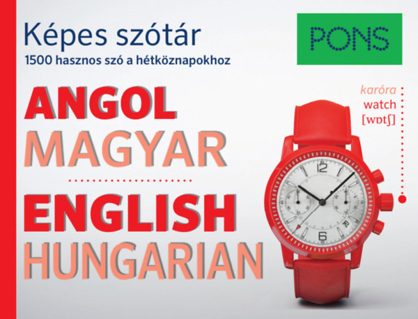 PONS Képes szótár Angol-Magyar könyv