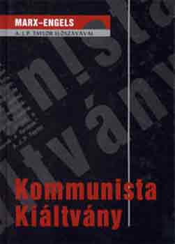 Friedrich Engels, Karl Marx: Kommunista Kiáltvány könyv