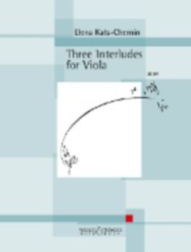Kats-Chernin, E: Three Interludes Viola idegen