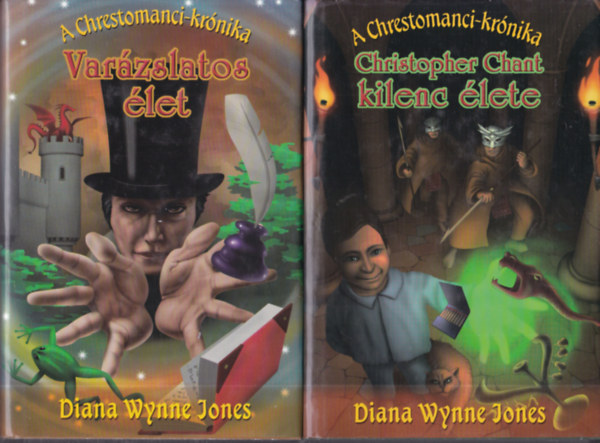 Diana Wynne Jones: Varázslatos élet + Christopher Chant kilenc élete (A Chrestomanci-krónika 1-2.) antikvár