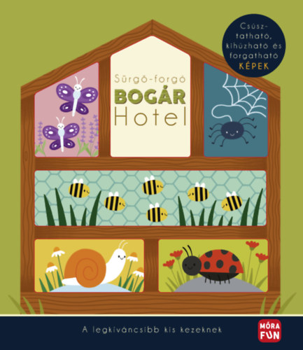 Sürgő-forgó bogárhotel könyv