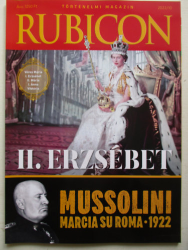 Rubicon történelmi magazin 2022/10. szám antikvár