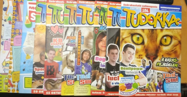 10 db Tudorka Szórakoztató sulimagazin Harmadikosoknak, szórványszámok antikvár
