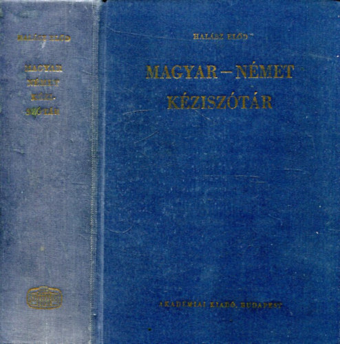 Halász Előd: Magyar - német kéziszótár antikvár