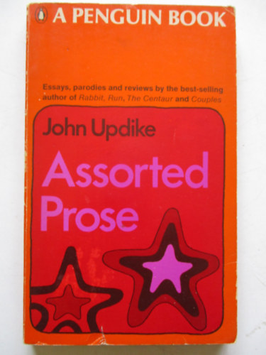 John Updike: Assorted prose antikvár