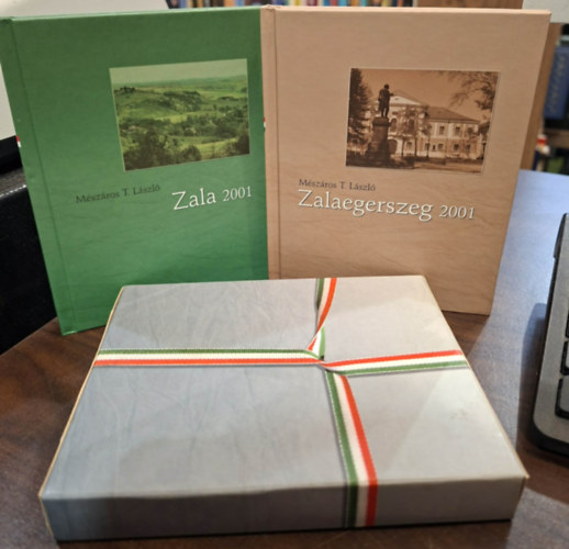 Mészáros T. László: Zala 2001 + Zalaegerszeg 2001 (2 kötet, dísztokban) antikvár