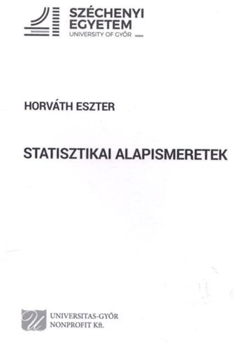 Horváth Eszter: Statisztikai alapismeretek antikvár