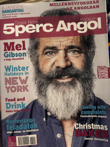Szalai Nóra: 5 perc Angol Magazin - 2016 december antikvár