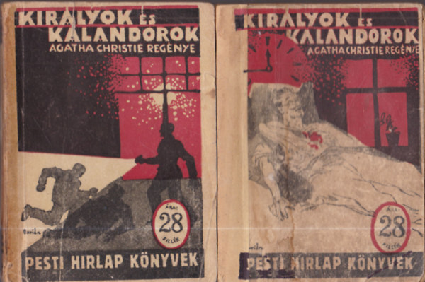 Agatha Christie: Királyok és kalandorok I-II. (Pesti Hírlap könyvek) - 1.kiadás antikvár