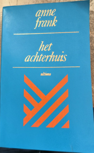 Anne Frank het Achterhuis dagboekbrieven 12. juni 1942 - 1. augustus 1944 antikvár