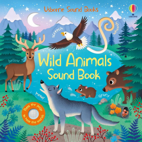 Federica Iossa (illus.): Wild Animals Sound Book (Usborne Sound Books ) antikvár