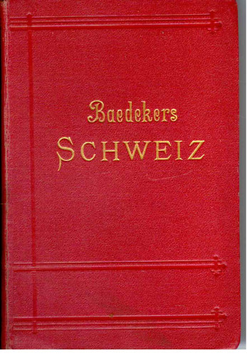 Karl Baedeker: Baedekers Schweiz antikvár