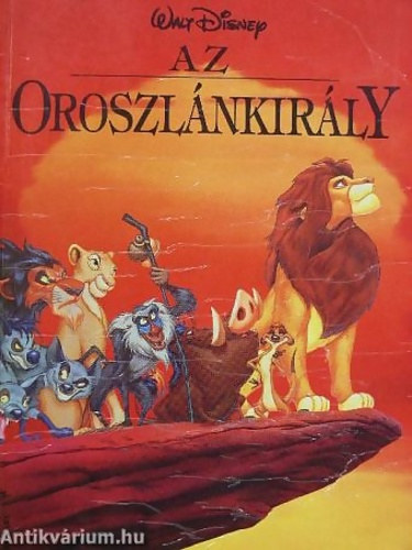 Walt ​Disney – Az Oroszlánkirály 4 antikvár