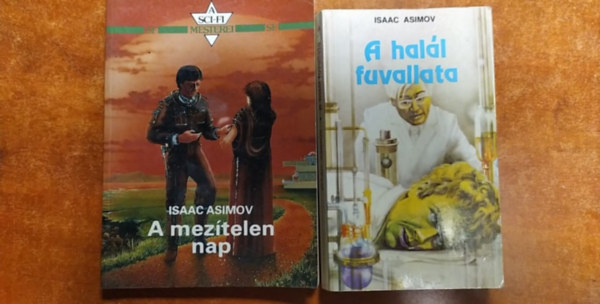 Asimov, Isaac (editor) Asimov: 3 db Asimov könyv:A mezítelen nap + A halál fuvallata + Második alapítvány antikvár