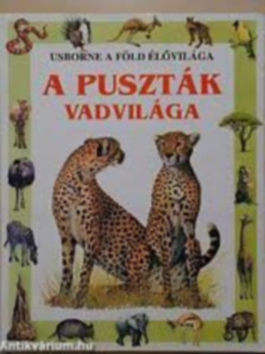 Kamini Khanduri: A puszták vadvilága (Usborne a Föld élővilága) antikvár