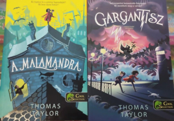 Thomas Taylor: 2db Thomas Taylor könyv: A malamandra - Iszonypart legendái 1.+ Gargantisz - Iszonypart legendái 2. antikvár