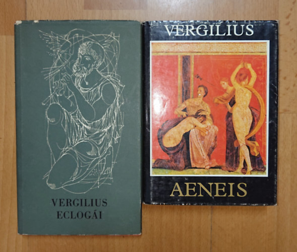 Vergilius, Publius Vergilius Maro: 2 könyv Vergiliustól: Aenais, Eclogák antikvár
