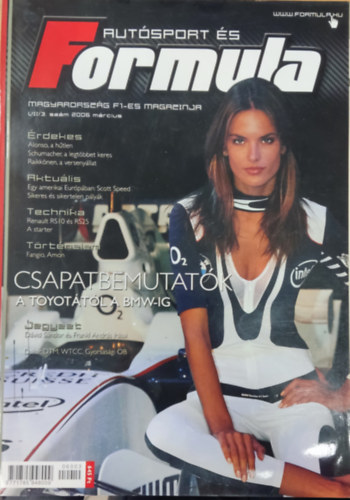 Bethlen Tamás (főszerk.): Autósport és Formula 2006. március VII/3. szám antikvár