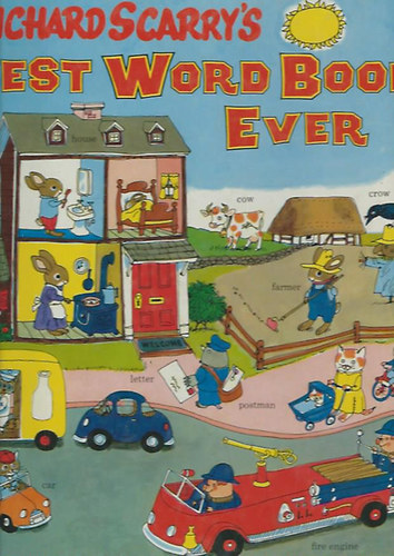 Richard Scarry: Richard Scarry's Best Word Book Ever antikvár