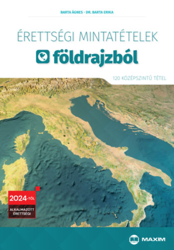 Érettségi mintatételek földrajzból - 120 középszintű tétel akciós termékkép 1