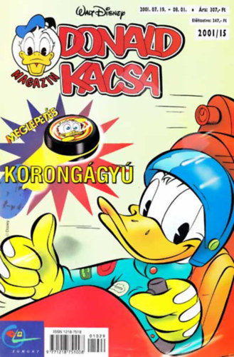 Donald kacsa 2001/15 antikvár