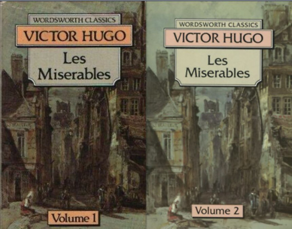 Victor Hugo: Les miserables 1-2 (Wordsworth classics) antikvár