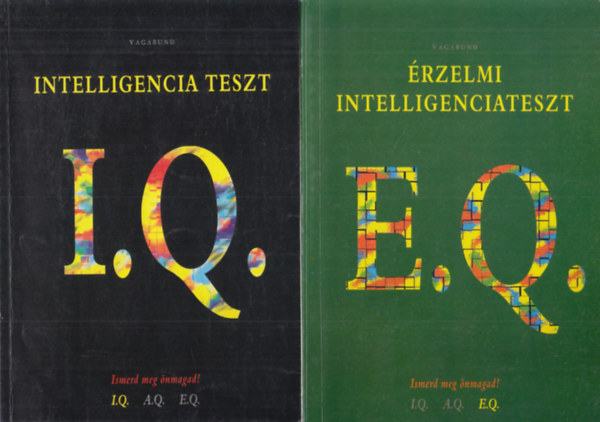 I.Q. (Intelligencia teszt) + E.Q. (Érzelmi intelligencia teszt) (2 db) antikvár