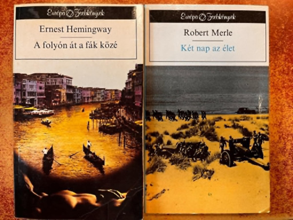 Ernest Hemingway, Merle Robert: Európa zsebkönyv (2 kötet) antikvár