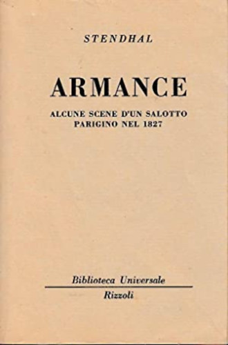 Stendhal: Armance antikvár