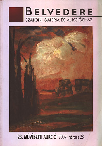 Belvedere 23. Művészeti aukció - 2009. március 28. antikvár