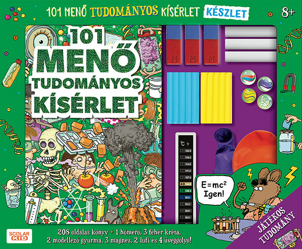101 menő tudományos kísérlet könyv