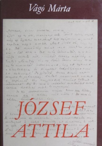 Vágó Márta: József Attila (Szépirodalmi) antikvár
