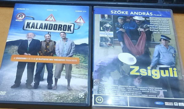 Paczolay Béla, Szőke András, Rudolf Péter, Gáspár Sándor: Kalandorok + Zsiguli (2 DVD) könyv