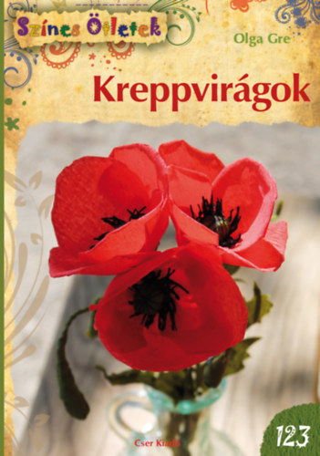 Olga Gre: Kreppvirágok könyv