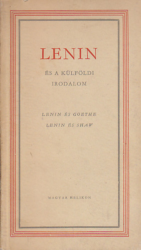 ford.: S. Nyírő József: Lenin és a külföldi irodalom antikvár