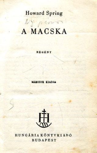 Spring Howard: A macska antikvár