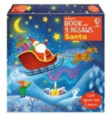 Taplin, Sam: Taplin, S: Usborne Book and 3 Jigsaws: Santa idegen