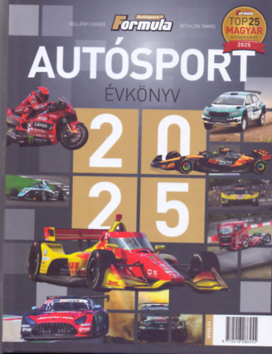 Bethlen Tamás, Gellérfi Gergő: Autósport évkönyv 2025 könyv