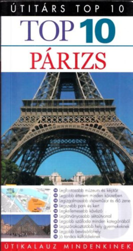 Mike Gerrard; Donna Dailey: Útitárs Top 10 - Párizs antikvár