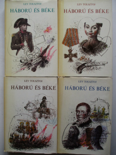 Lev Tolsztoj: Háború és béke I-IV. antikvár