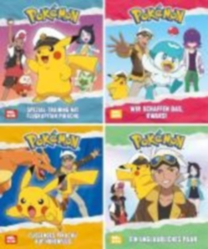 Nelson Mini-Bücher: 4er Pokémon: Pikachu 9-12 idegen