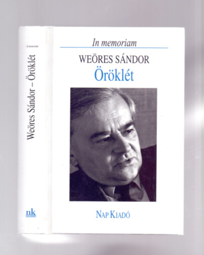 Domokos Mátyás szerk.: Öröklét (In memoriam Weöres Sándor) könyv