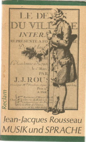 Jean-Jacques Rousseau: Musik und sprache antikvár