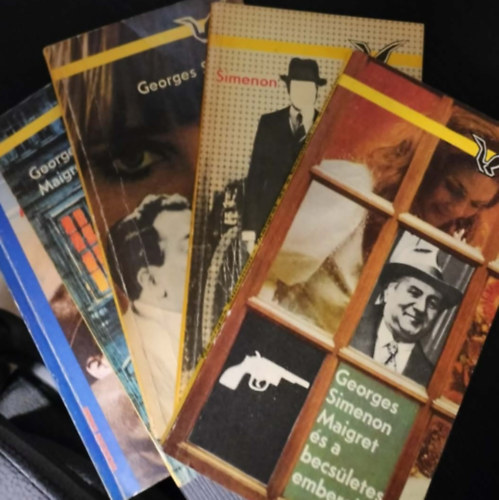 Gerorges Simenon: Maigret krimi könyvcsomag (5db) antikvár