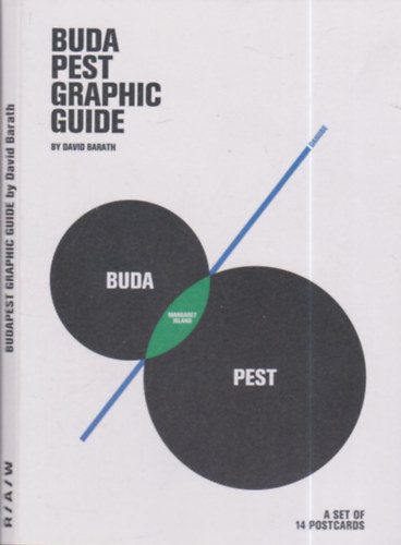 David Barath: Budapest graphic guide (A set of 14 postcards) antikvár